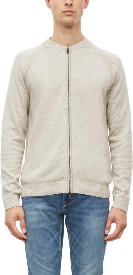 S.Oliver katoenen gebreid vest beige
