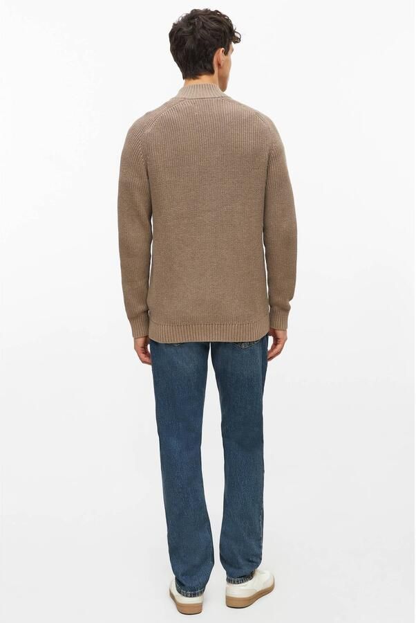 S.Oliver RED LABEL Gebreid vest met ritssluiting - Foto 3