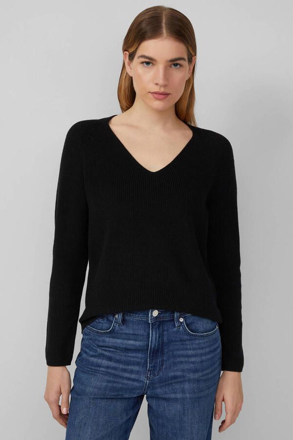 S.Oliver RED LABEL Regular fit gebreide pullover van katoenmix