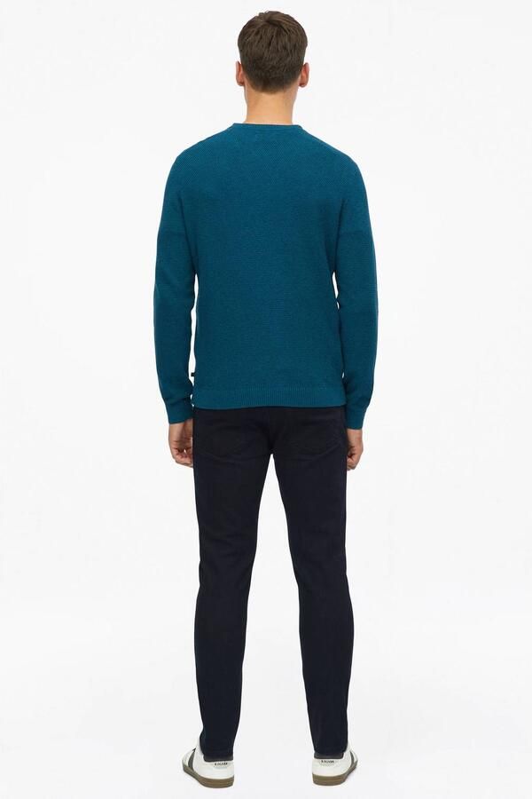 S.Oliver RED LABEL Pullover met structuurbrei-look van pure katoen - Foto 2