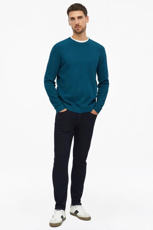 S.Oliver RED LABEL Pullover met structuurbrei-look van pure katoen - Foto 3