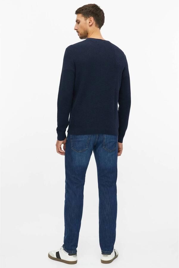 S.Oliver RED LABEL Pullover met structuurbrei-look van pure katoen - Foto 2