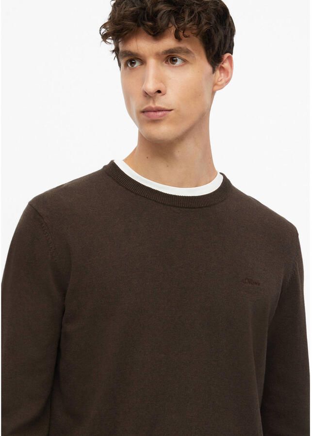 S.Oliver RED LABEL regular fit pullover van puur katoen - Foto 2