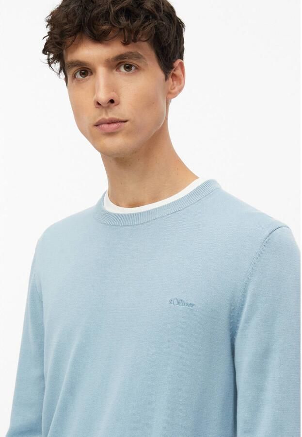 S.Oliver RED LABEL regular fit pullover van puur katoen - Foto 2