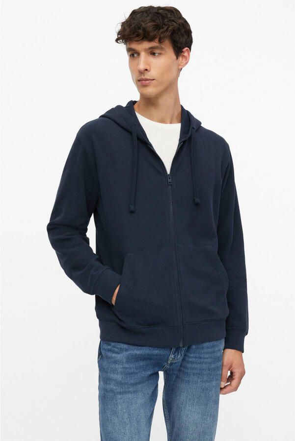S.Oliver RED LABEL relaxed fit sweatjack van puur katoen