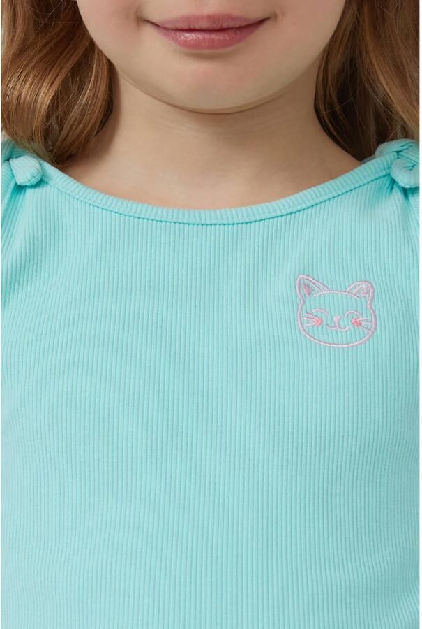 S.Oliver RED LABEL Uitlopende vrijetijdsjurk van katoenmix