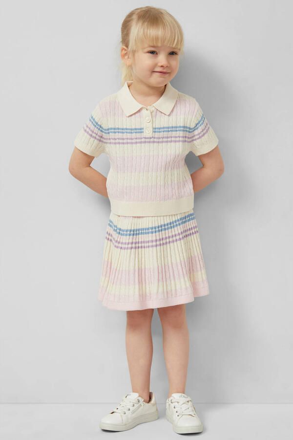 S.Oliver RED LABEL Uitlopende mini-rok van katoenmix - Foto 2