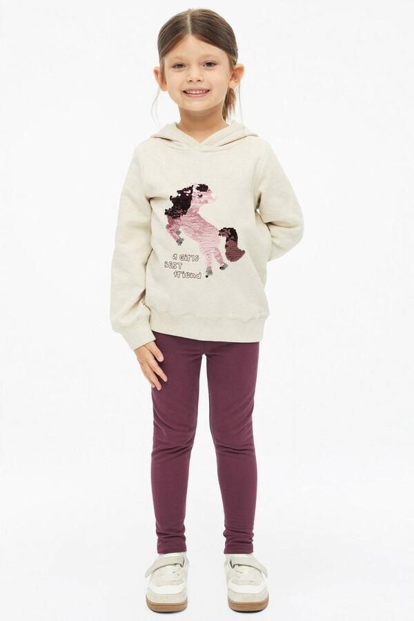 S.Oliver legging donkerrood - Foto 2