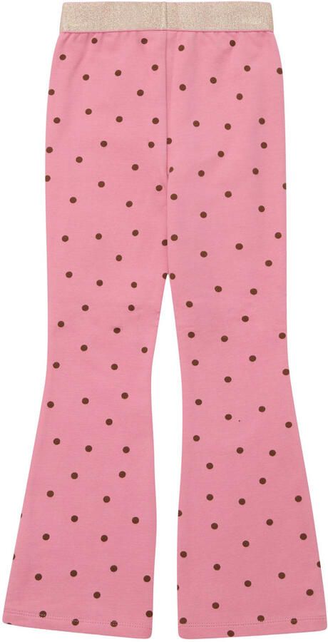 S.Oliver legging met glitters roze