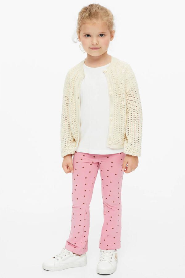 S.Oliver legging met glitters roze - Foto 3