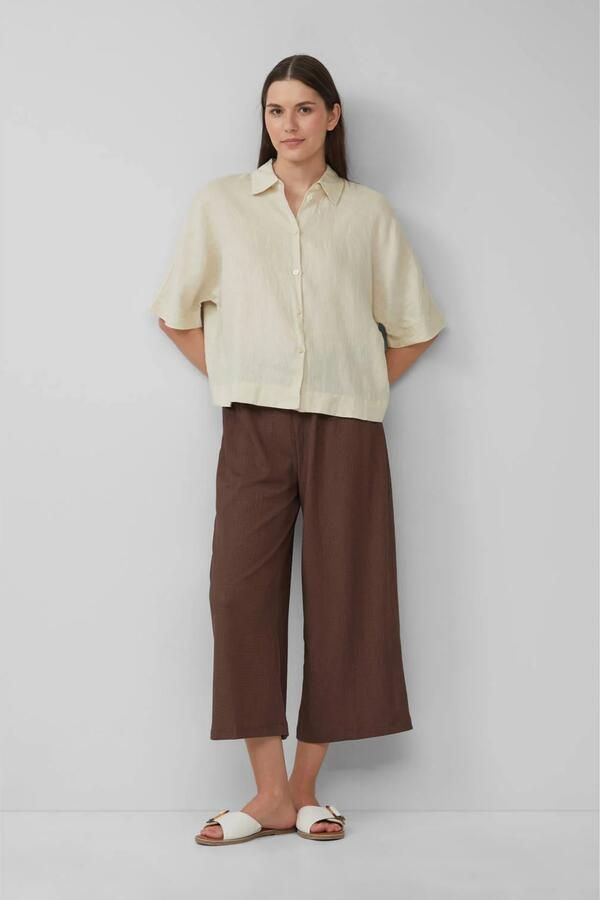 S.Oliver Overhemdblouse met knoopsluiting en blousekraag