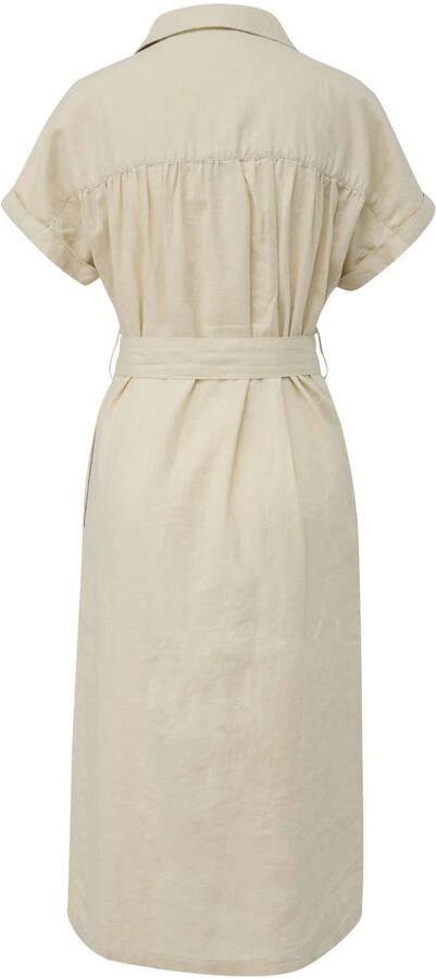 S.Oliver RED LABEL Relaxed fit overhemdjurk van linnenmix - Foto 3