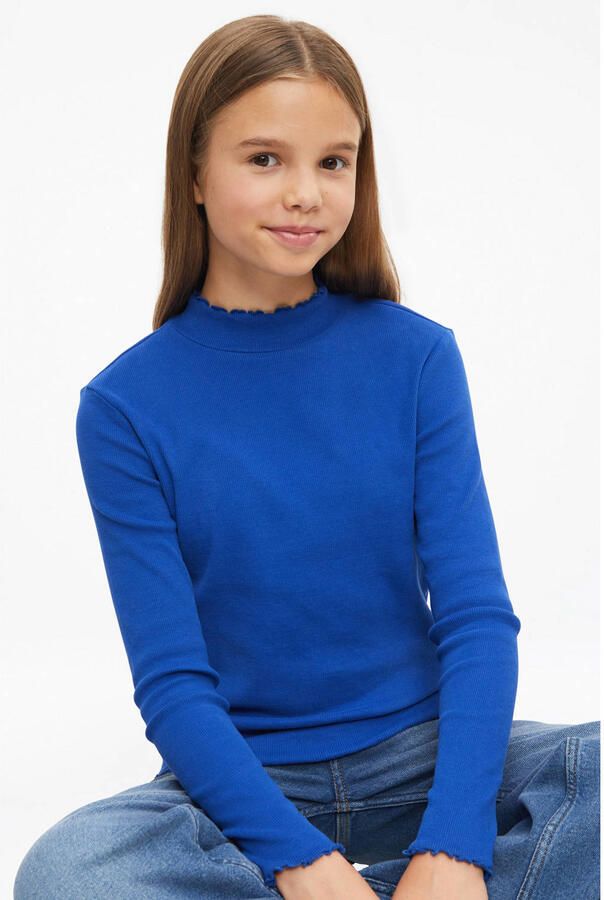 S.Oliver longsleeve blauw - Foto 2