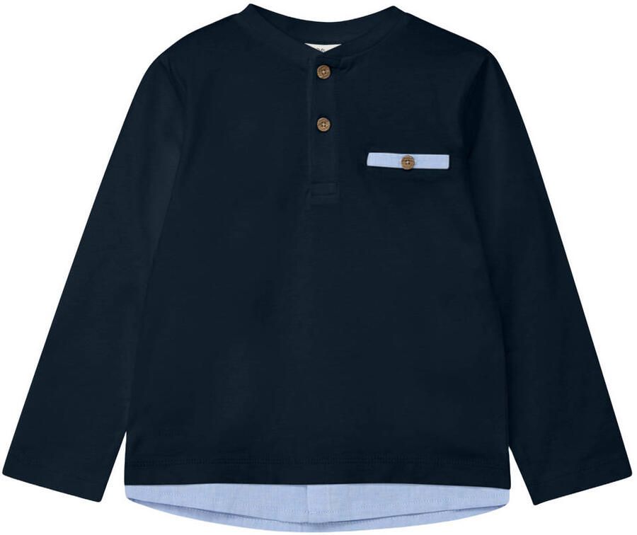 S.Oliver longsleeve donkerblauw