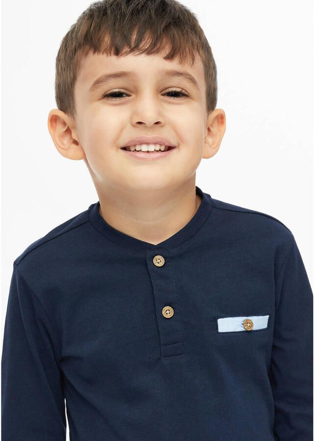 S.Oliver longsleeve donkerblauw - Foto 2