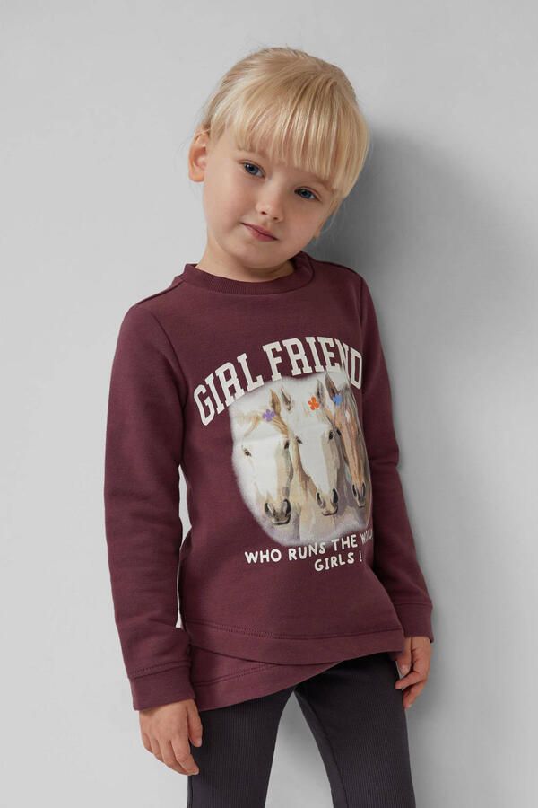S.Oliver longsleeve donkerpaars - Foto 2