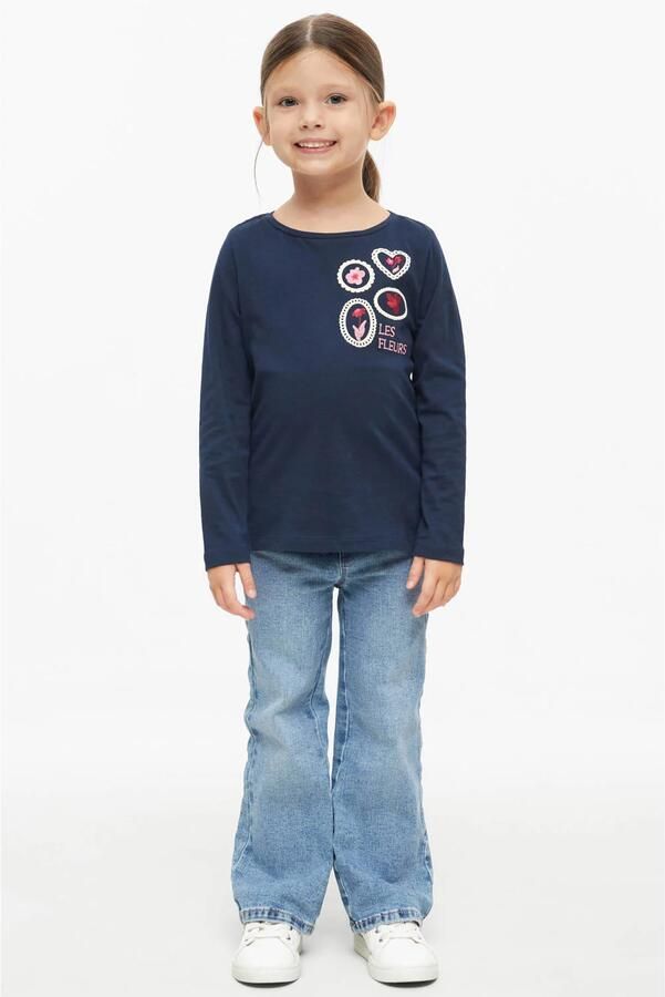 S.Oliver longsleeve marineblauw - Foto 2