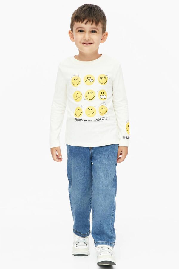S.Oliver longsleeve met print ecru - Foto 2