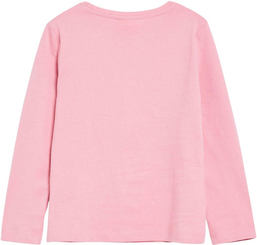 S.Oliver longsleeve met print roze - Foto 2