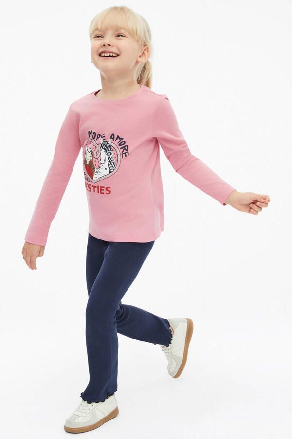 S.Oliver longsleeve met print roze - Foto 2
