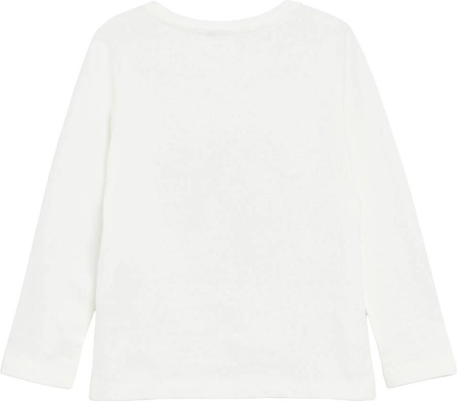 S.Oliver longsleeve met print wit - Foto 2