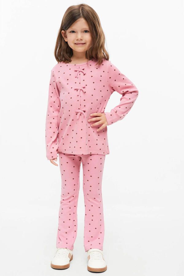 S.Oliver longsleeve met stippen roze - Foto 2