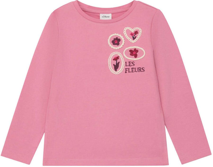 S.Oliver longsleeve roze