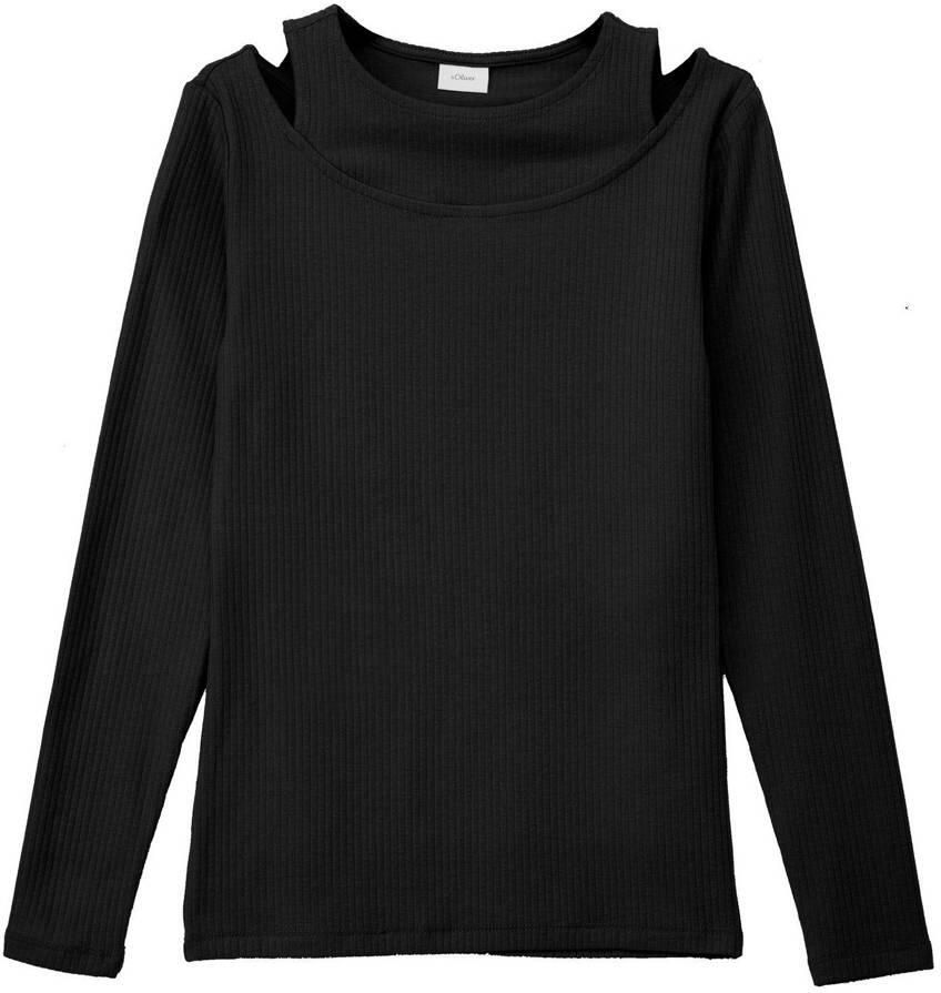 S.Oliver RED LABEL Junior 2-in-1-shirt in dubbele-lagenlook