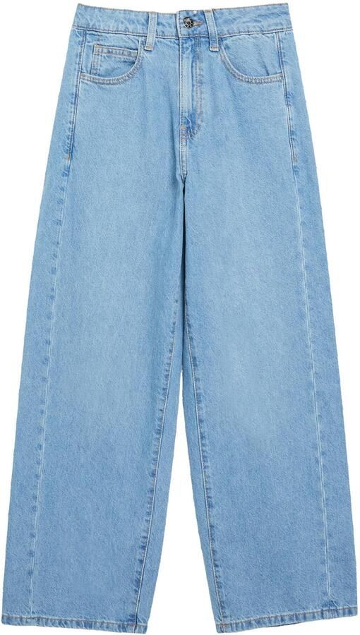 S.Oliver loose fit jeans lichtblauw