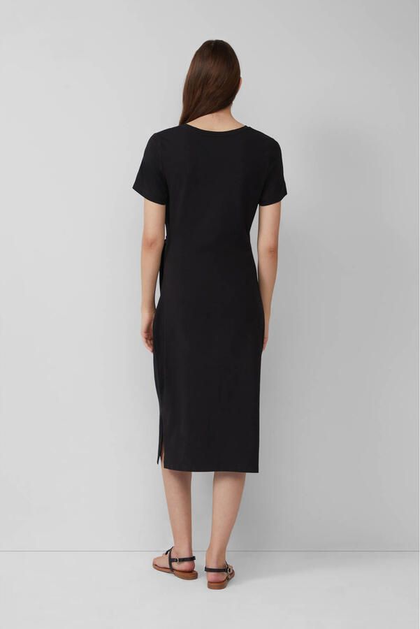 S.Oliver RED LABEL Nauwsluitende knielange jurk van katoenmix - Foto 2