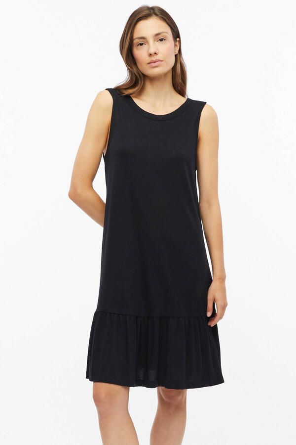 S.Oliver modal relaxed fit mini jurk zwart