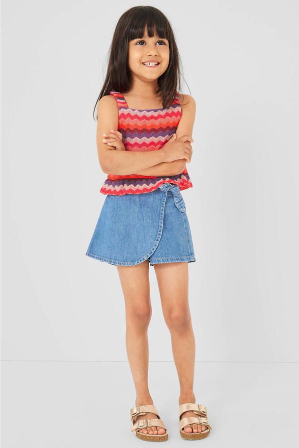 S.Oliver RED LABEL loose fit tanktop met all-over motief