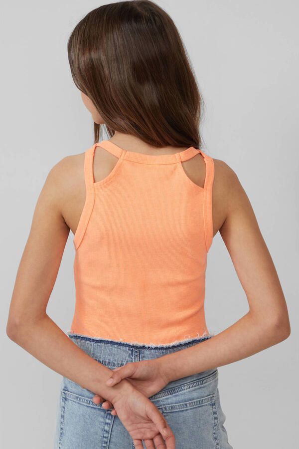 S.Oliver RED LABEL Slim fit tanktop met cut-outs - Foto 2