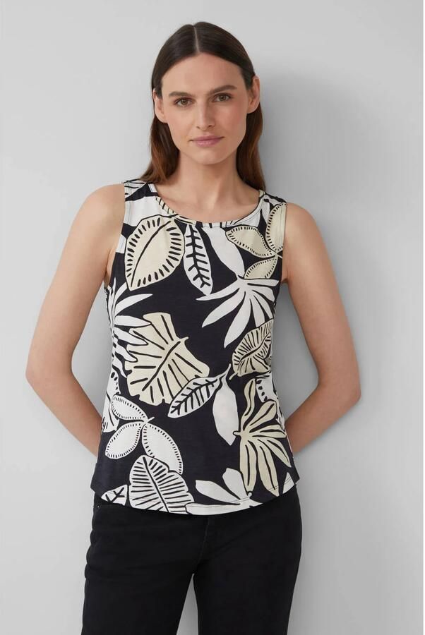 S.Oliver RED LABEL Regular fit top van katoenmix