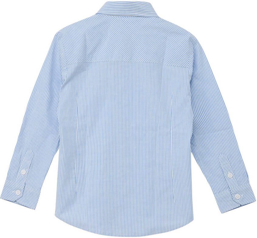 S.Oliver RED LABEL Slim fit overhemd van katoenmix