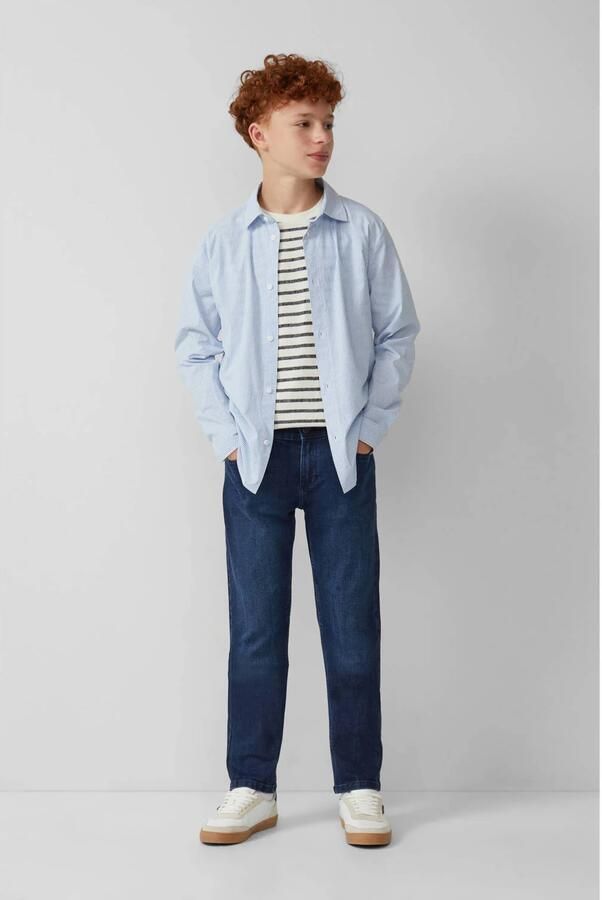 S.Oliver RED LABEL Regular fit overhemd van katoenmix - Foto 2