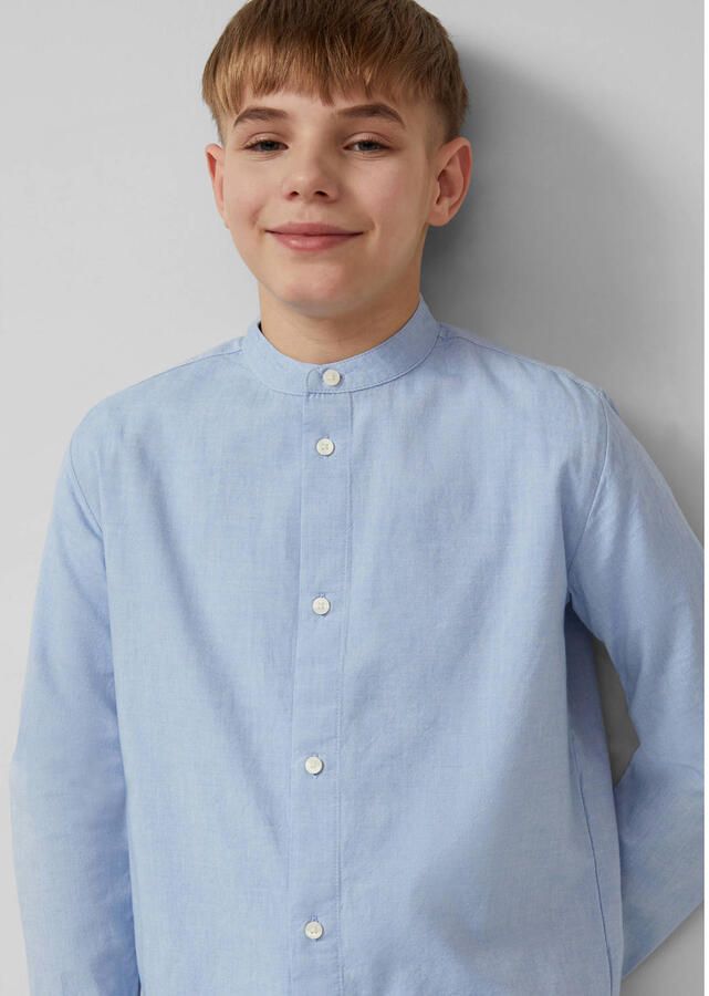 S.Oliver overhemd blauw