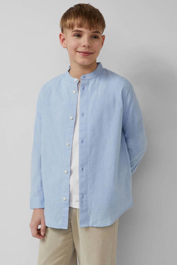 S.Oliver overhemd blauw - Foto 3