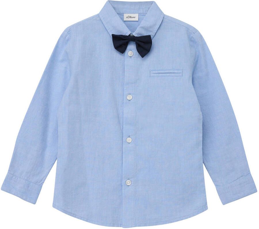 S.Oliver overhemd blauw