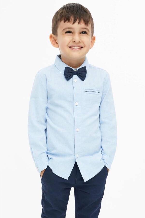 S.Oliver overhemd blauw