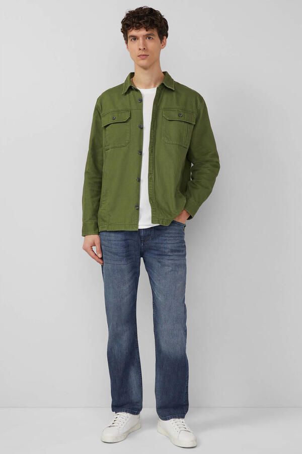 S.Oliver overshirt donkergroen - Foto 3