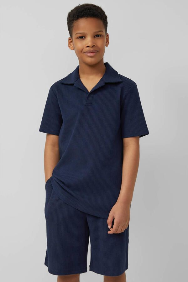S.Oliver polo donkerblauw