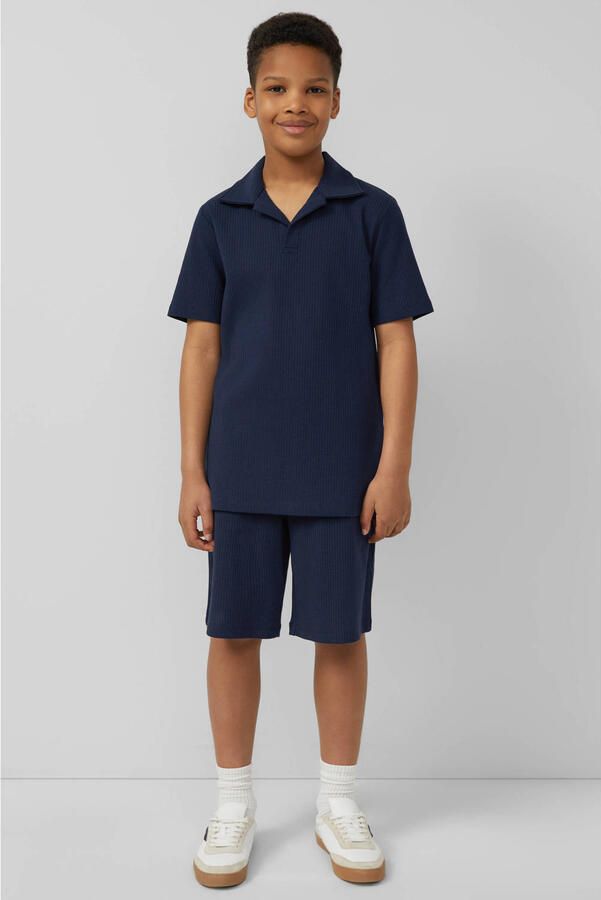 S.Oliver polo donkerblauw - Foto 3