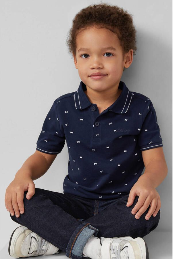 S.Oliver RED LABEL Regular fit poloshirt van puur katoen - Foto 3