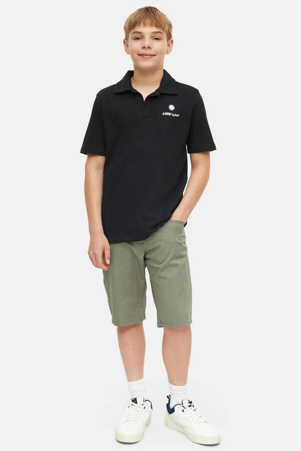 S.Oliver polo zwart