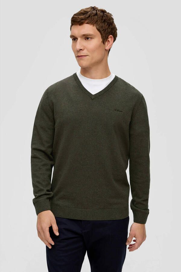 S.Oliver RED LABEL Gebreide pullover met V-hals