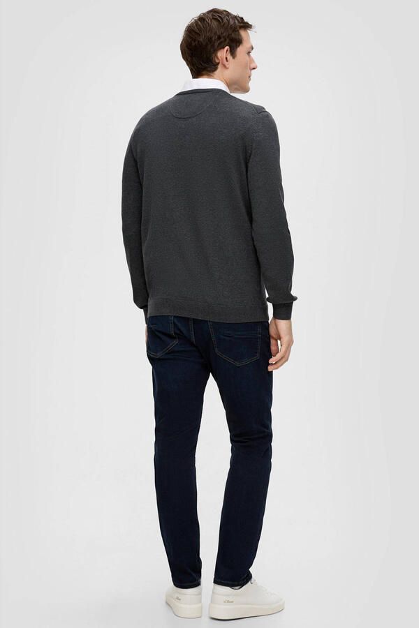S.Oliver RED LABEL Gebreide pullover met V-hals - Foto 2
