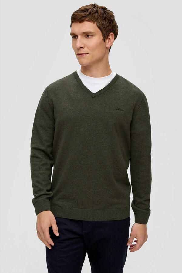 S.Oliver RED LABEL Gebreide pullover met V-hals