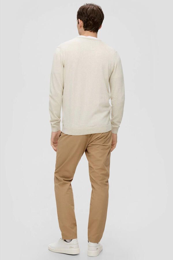 S.Oliver RED LABEL Gebreide pullover met V-hals - Foto 2