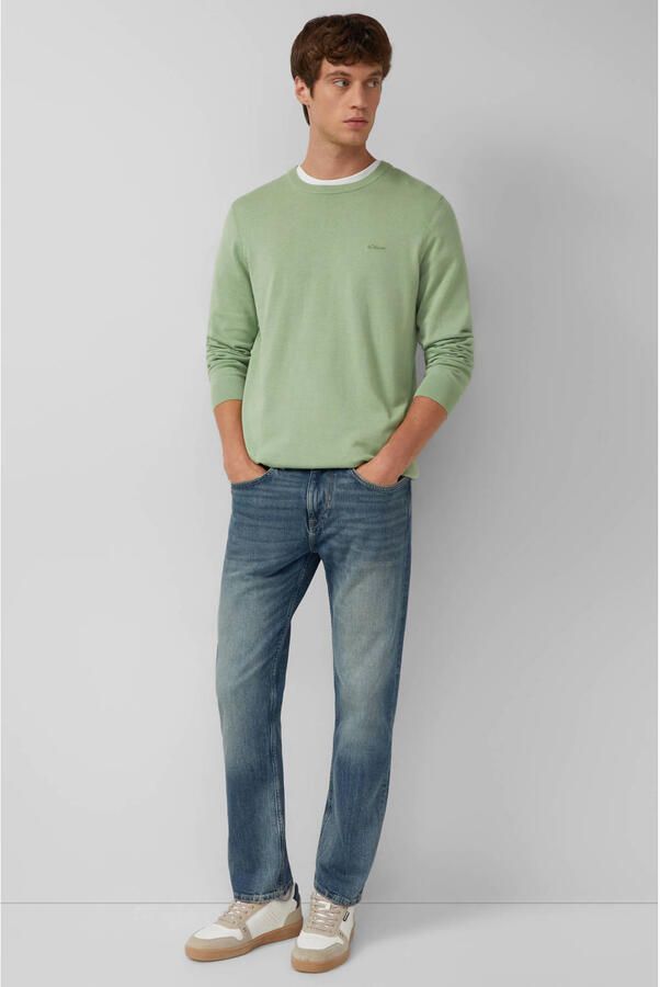 S.Oliver RED LABEL Regular fit pullover van puur katoen - Foto 2